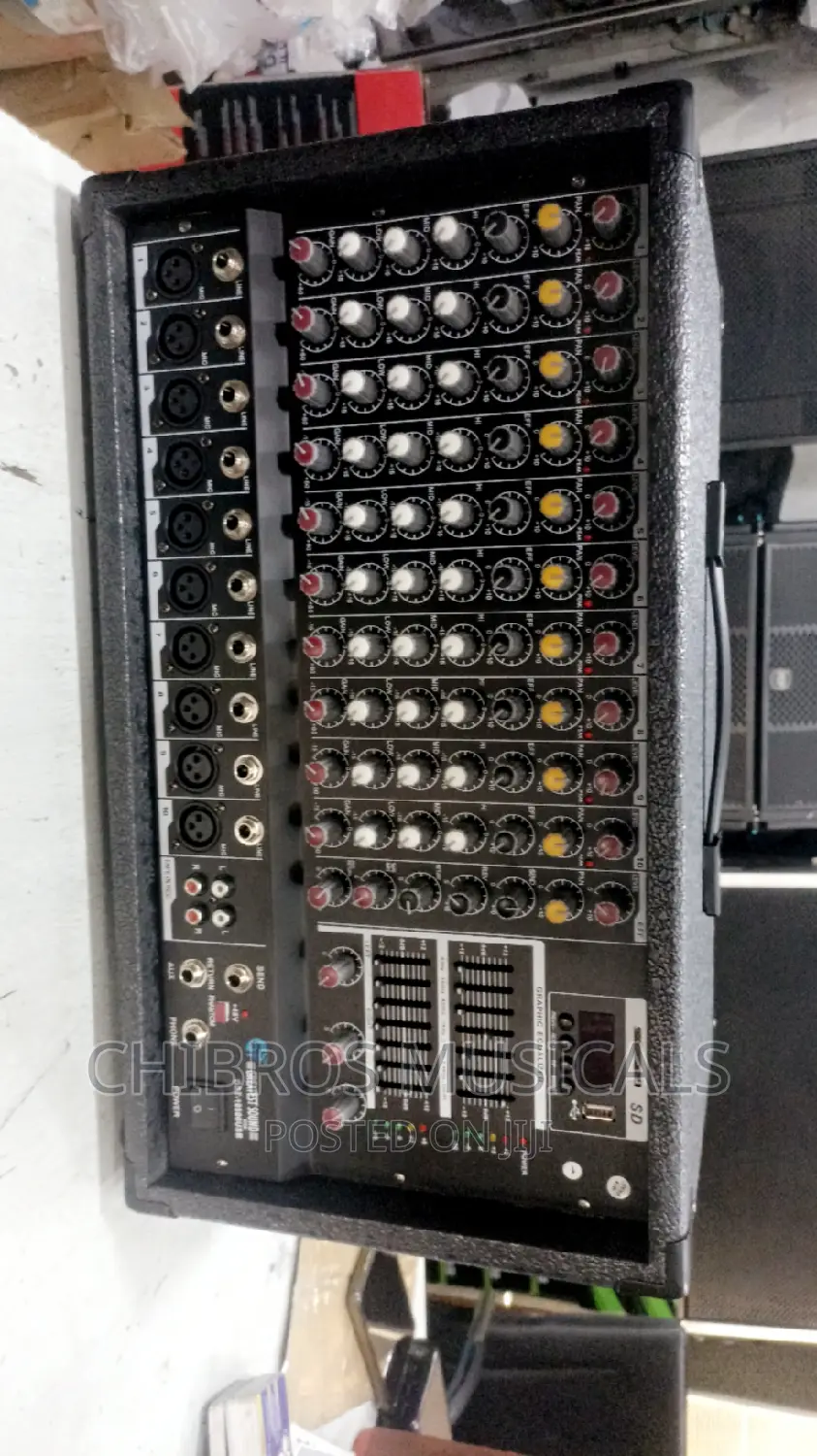 Greatest Sound 10 Channels Powered Mixer Amplifier
