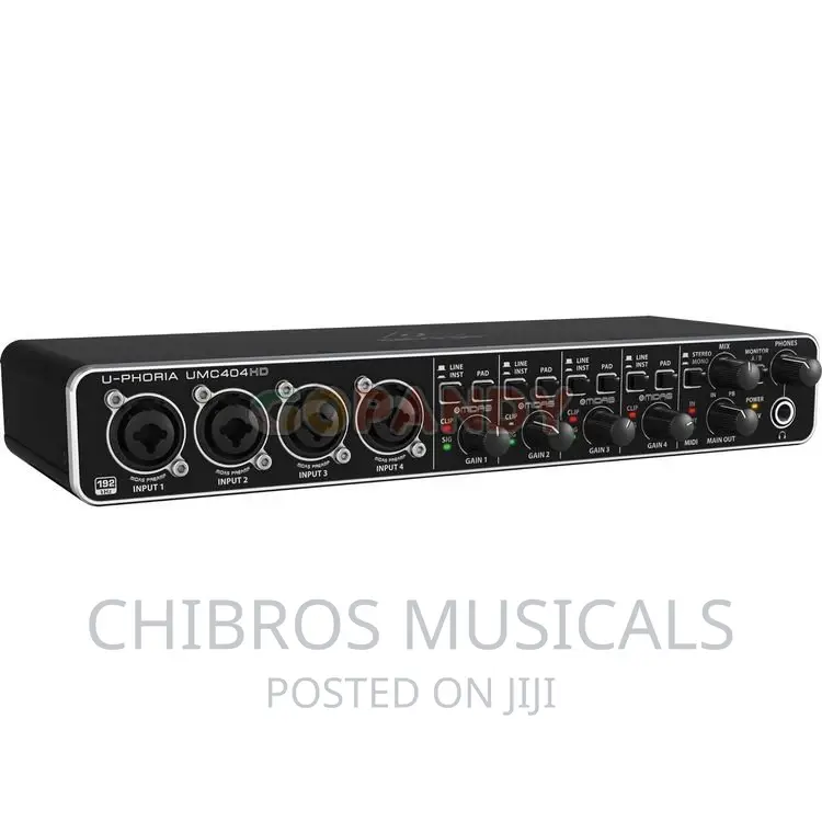 Behringer U-Phoria UMC404HD Audio/Midi Interface