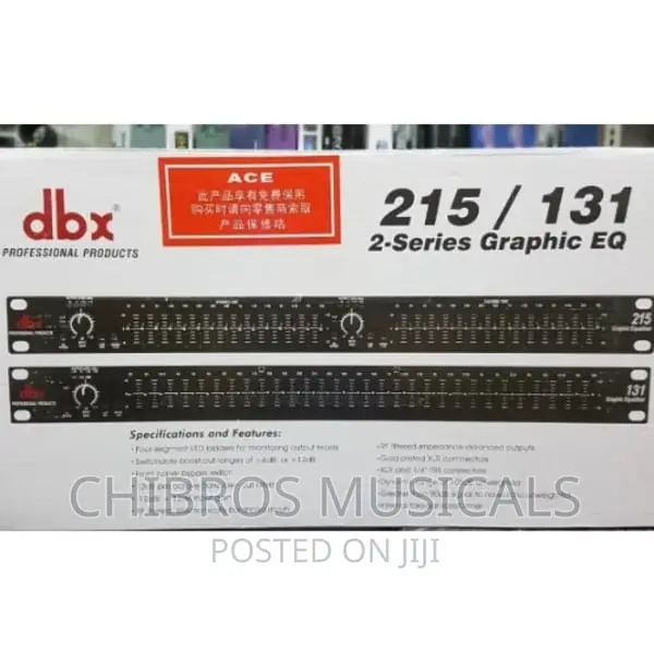 DBX 215/131 Single Graphic Equaliser