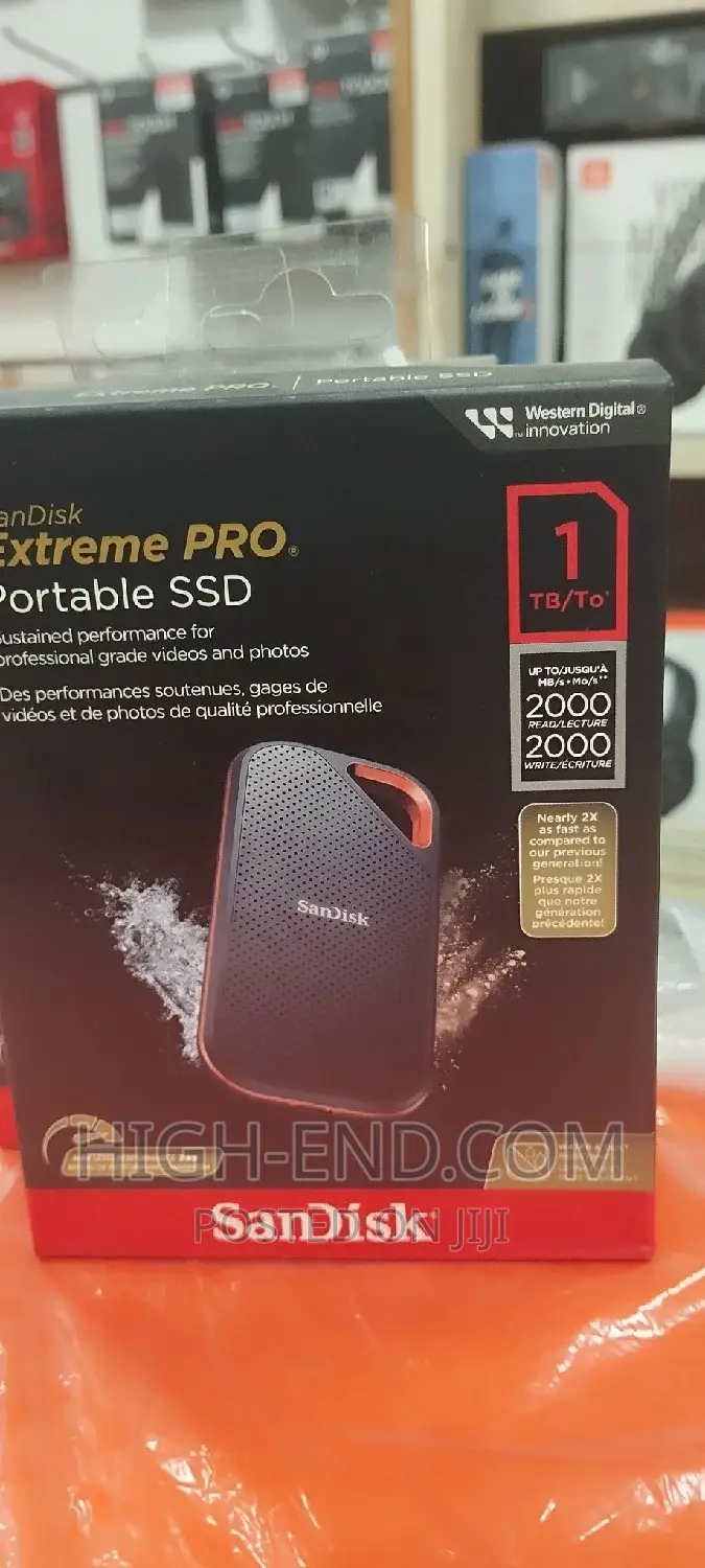 Sandisk Extreme Pro 1tb Portable SSD 2000mbps