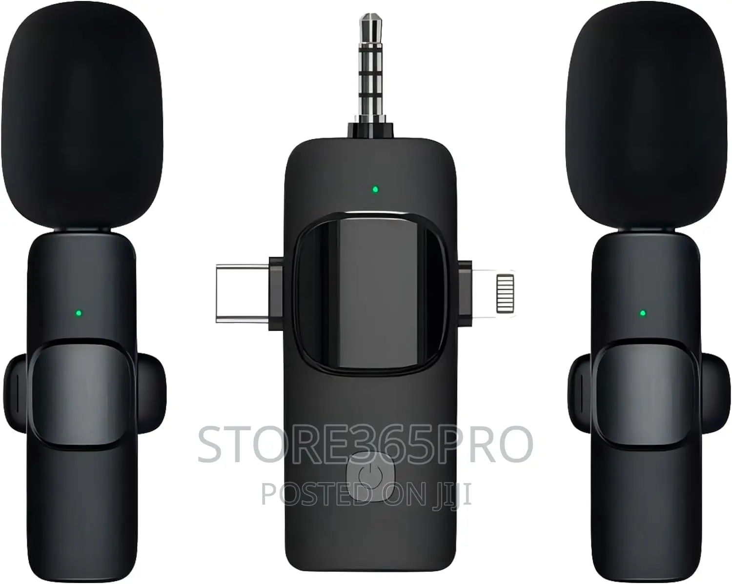 Wireless Clip-on Noise Cancelling Mic Live Audio and Video