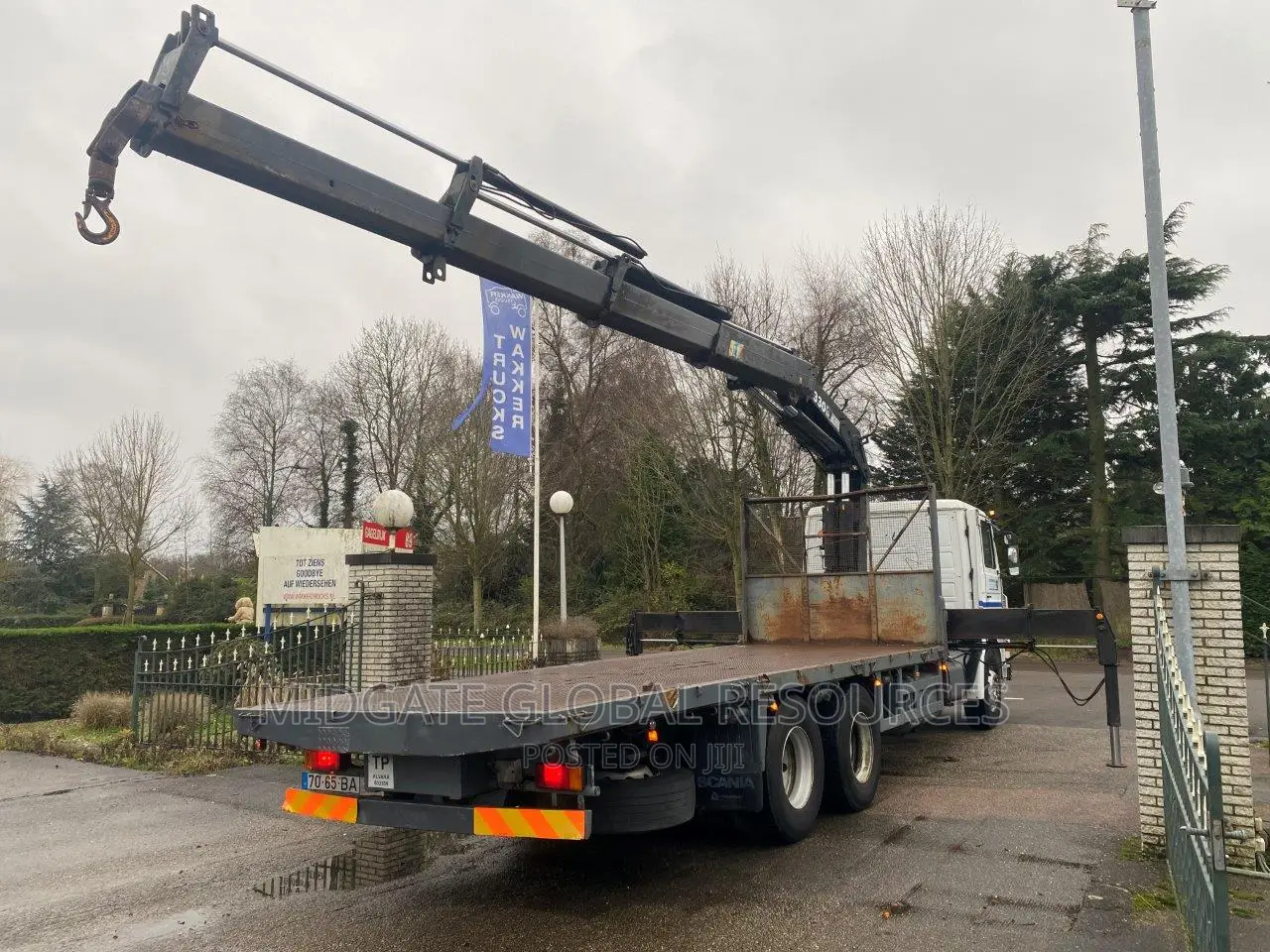 15tons Self Loader, Crane Truck for Hire
