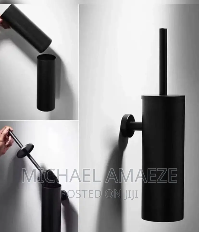 Original Wall Mount Black Toilet Brush