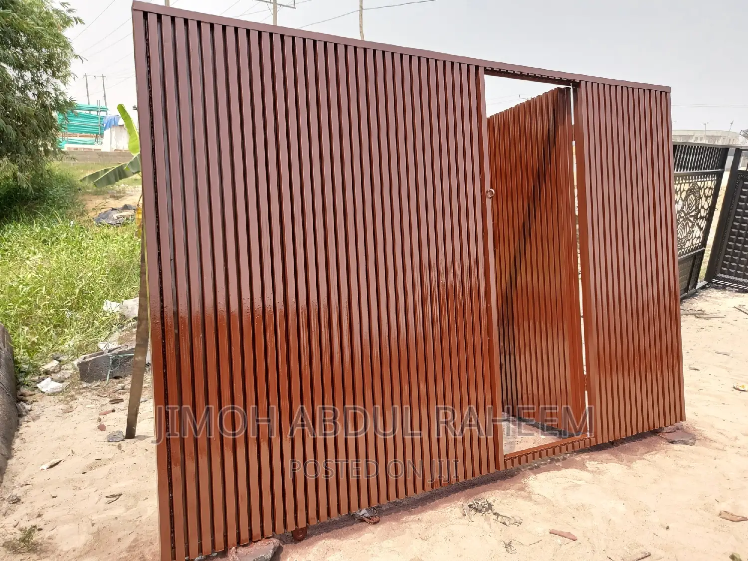 3mm Pipe Entrance Gate