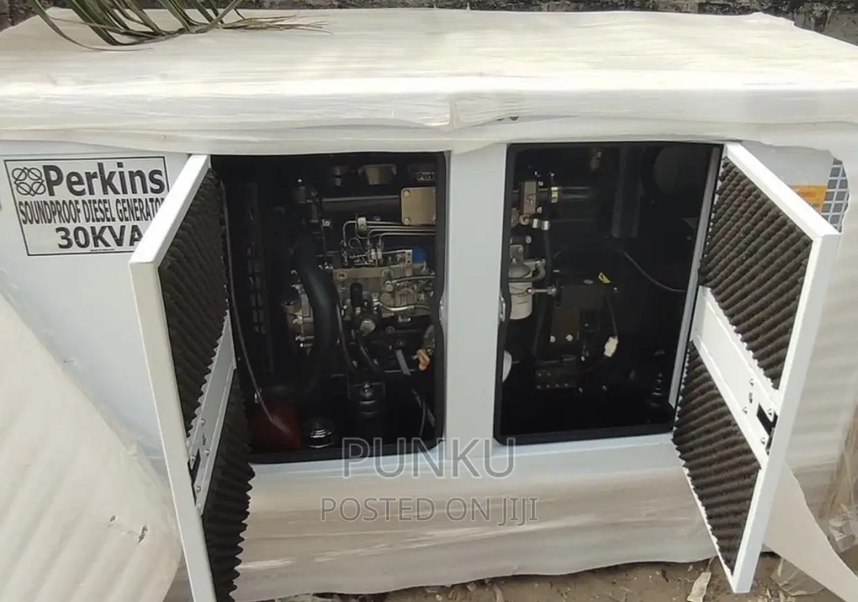 30 Kva Brand New Perkins Soundproof Gen With Pure Copper