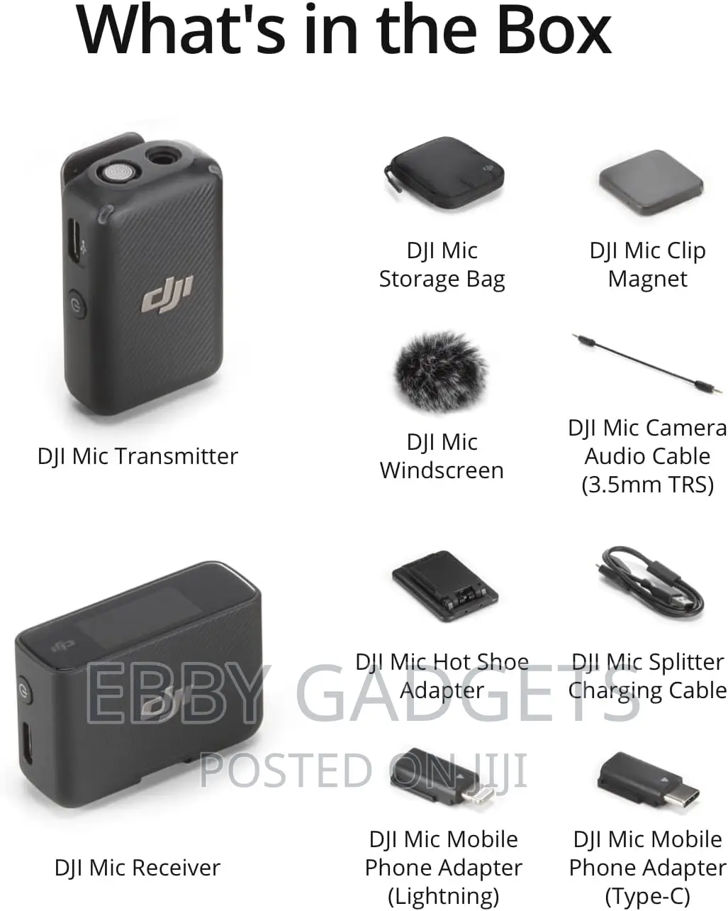DJI Mic (1tx + 1rx)