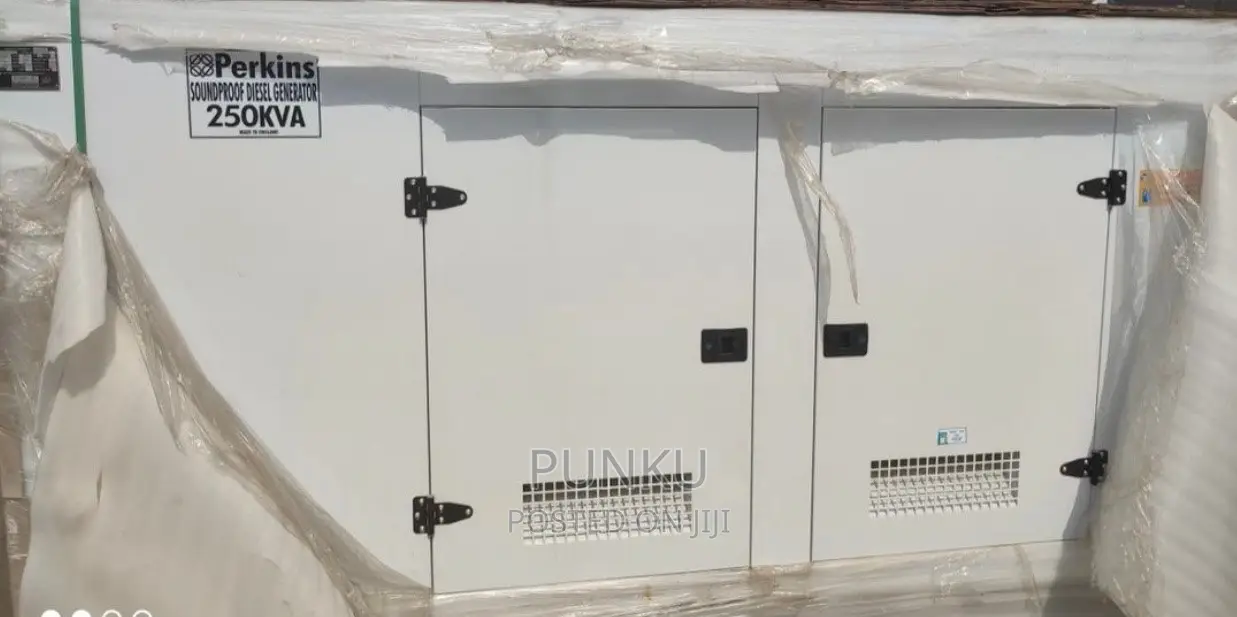 SP 250KVA Perkins Brand New Soundproof Diesel Gen