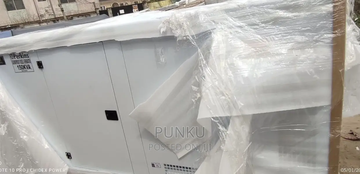 £150kva£ Perkins Soundproof Gen With Pure Copper Engine