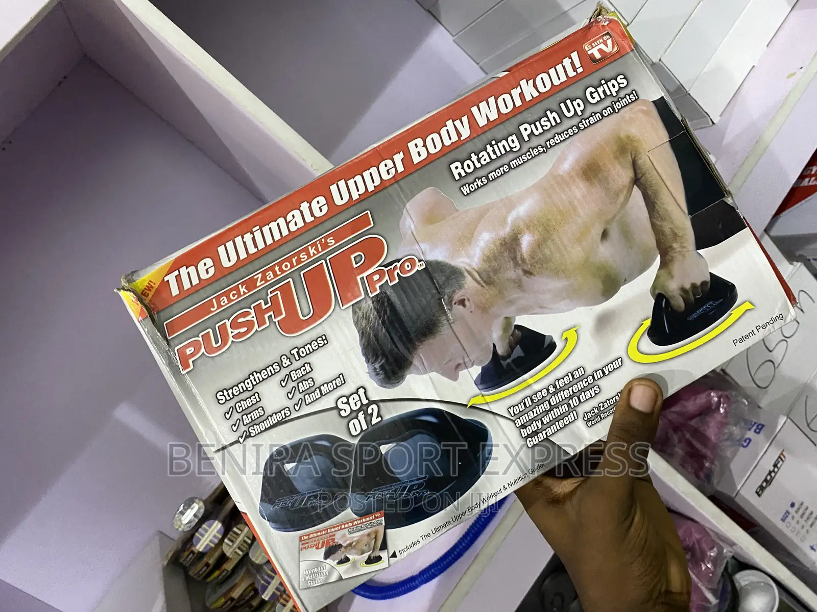 Rotating Push Up Grips