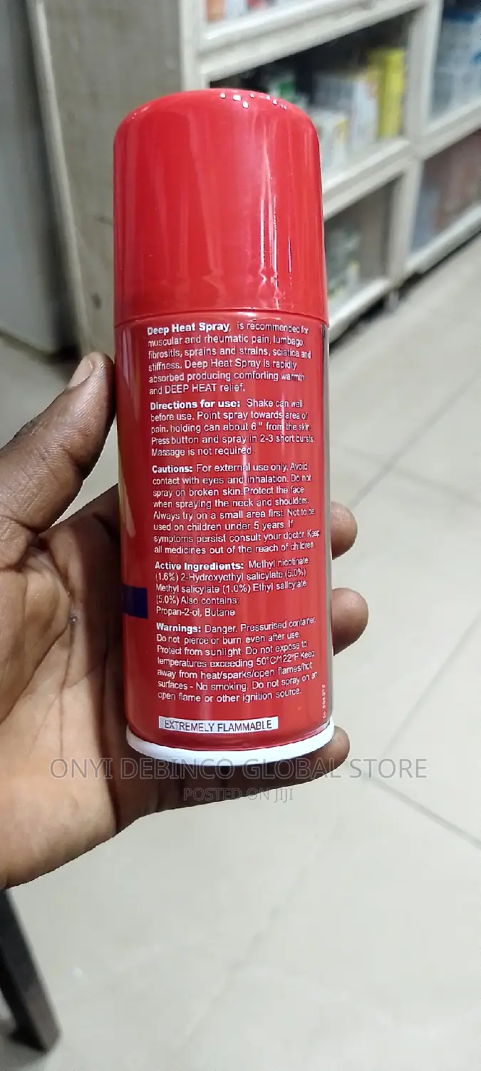 Deep Heat Spray - Relief From Joint, Muscles Aches -150ml