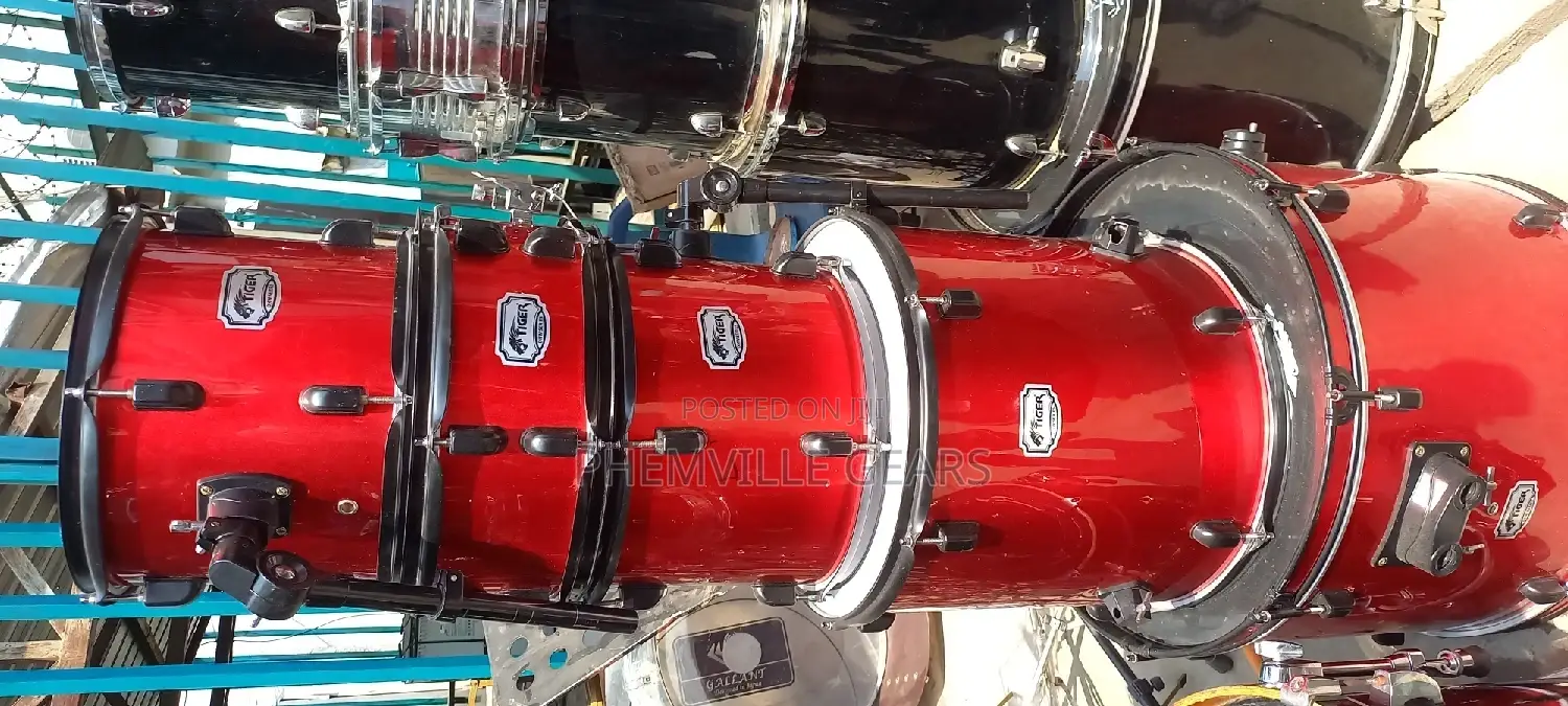 Uk Used Tiger 5set Drums