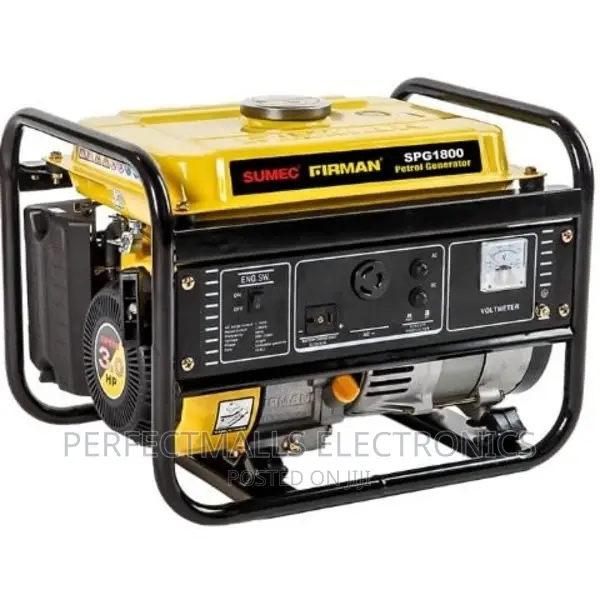 Sumec Firman 1.0kva Manual Start Petrol Generator SPG1800