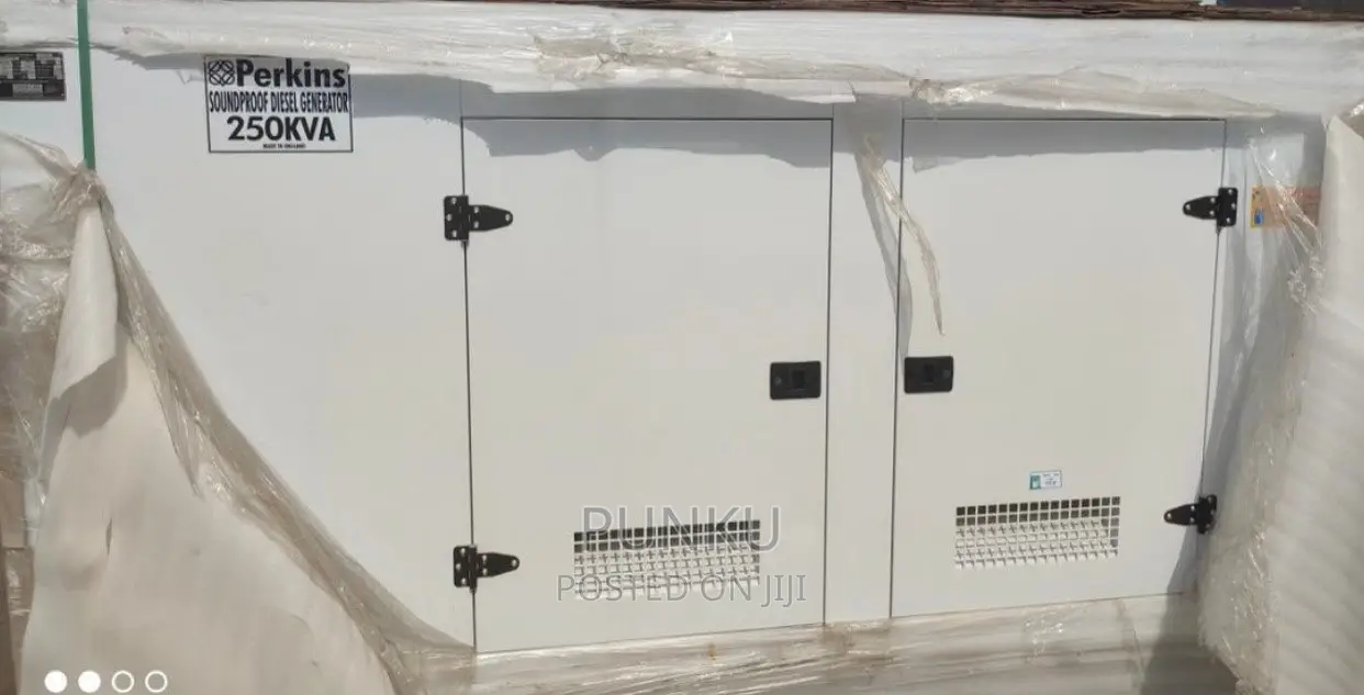 250sp Kva Perkins Brand New Soundproof Generator Fullcopper