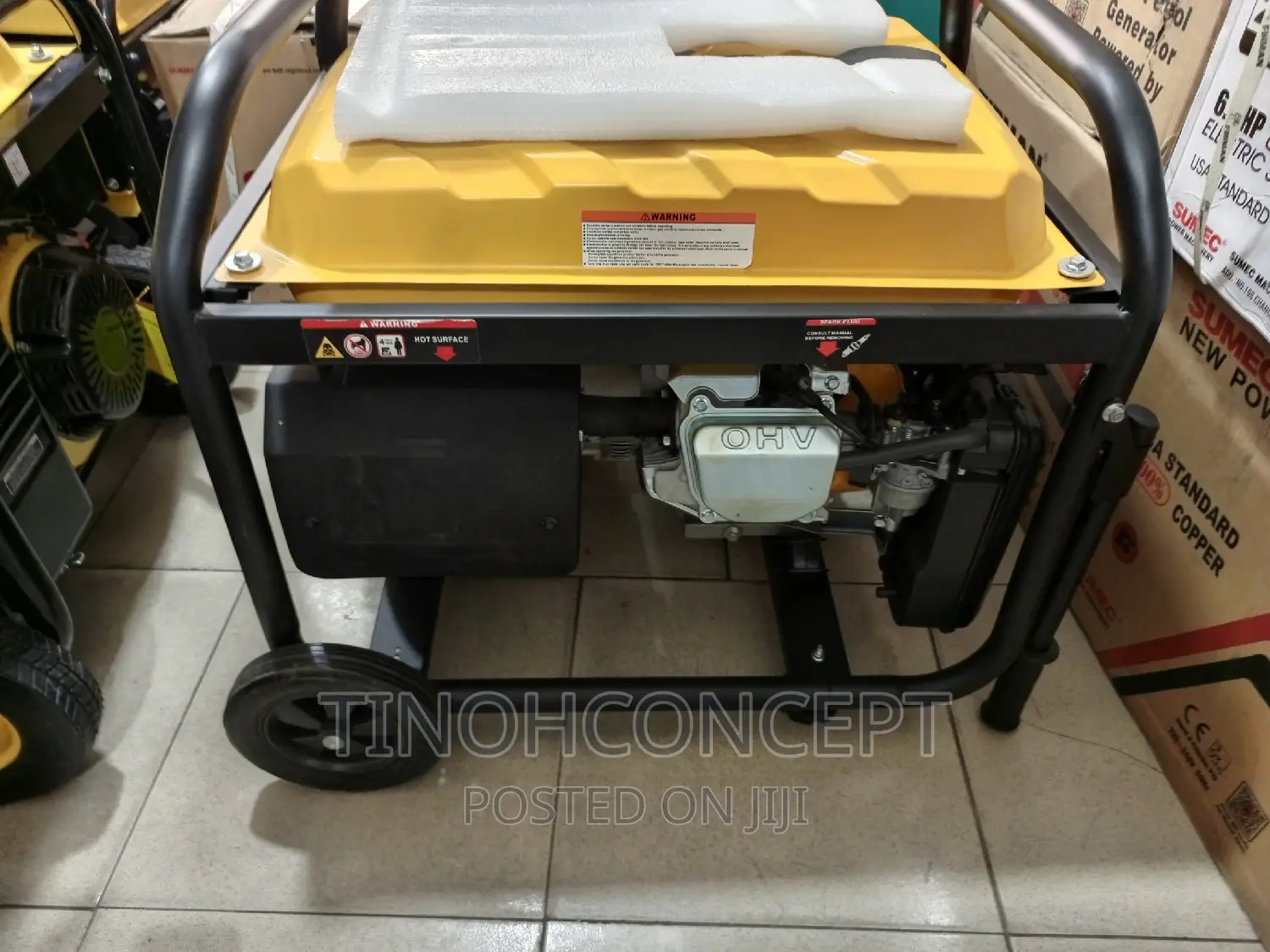 Mantrac CAT Petrol Generator 12 KVA