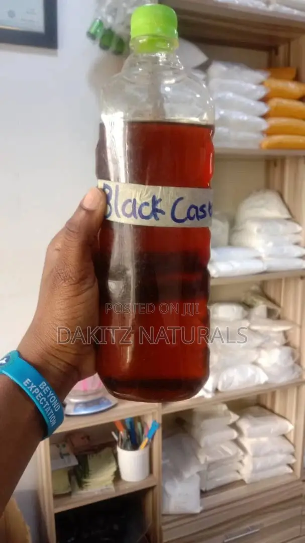 Black Castor Oil Coldpressed 500ml