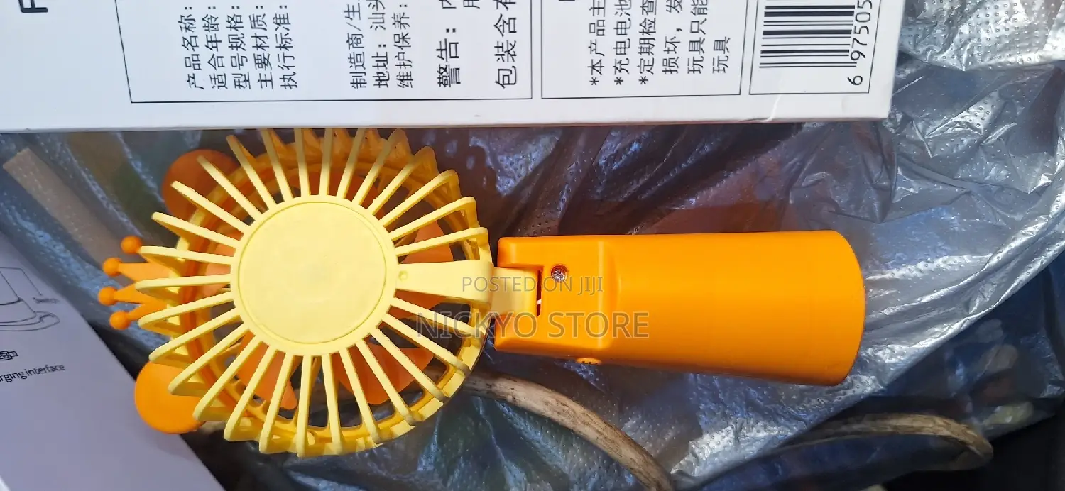 USB Portable Rechargeable Fan