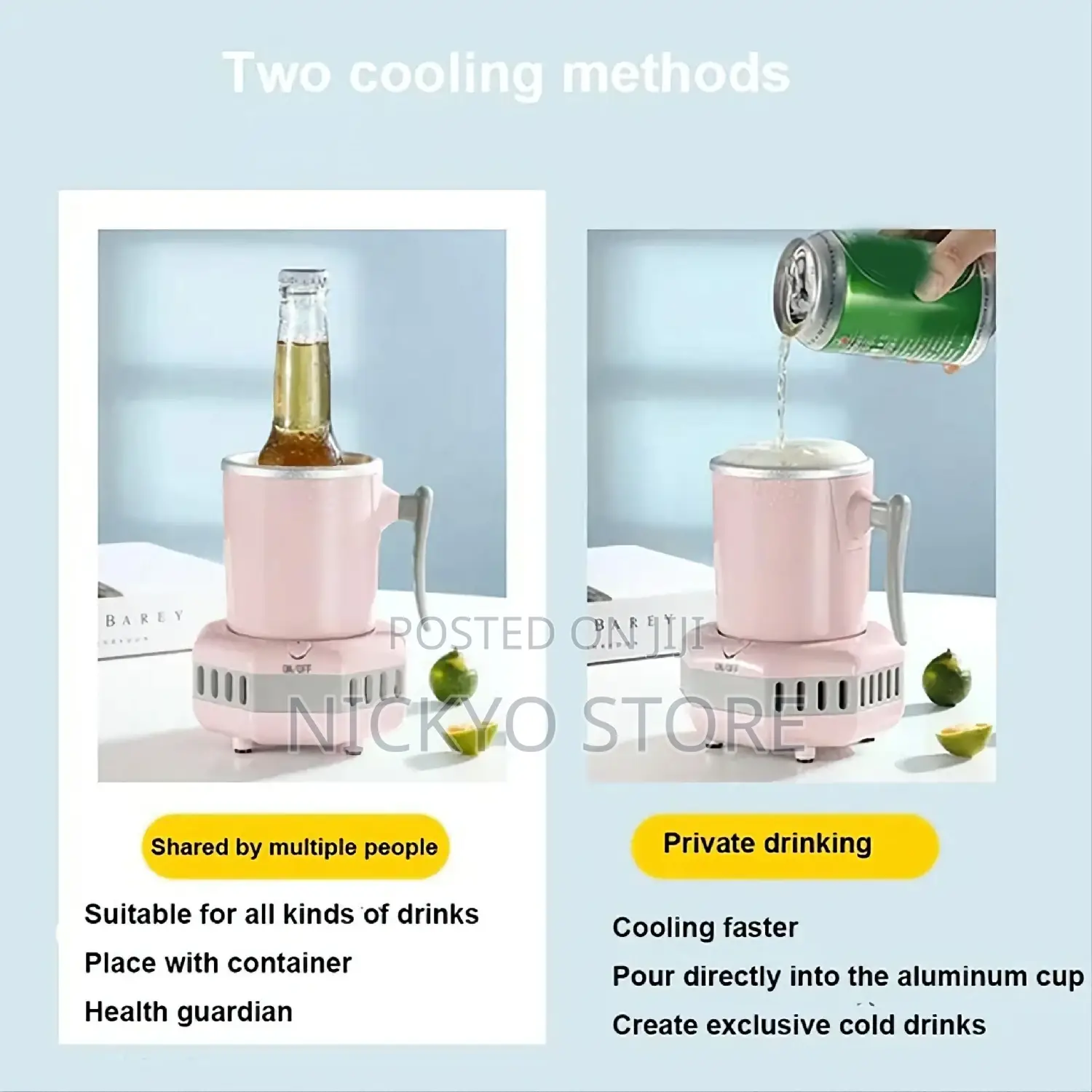 Smart Cooling Cup For Drinks Electric Cooler Holder