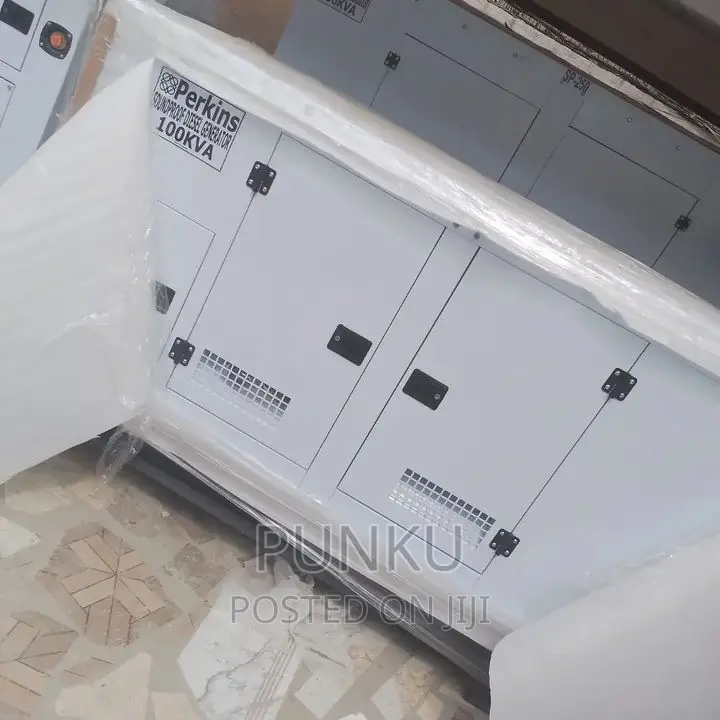 SP 100kva Perkins Soundproof Gen Full Copper Engine