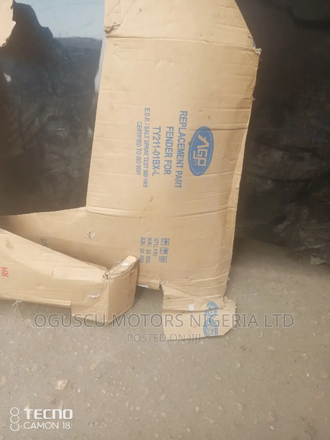 Fender Hilux 2015-2020 Model
