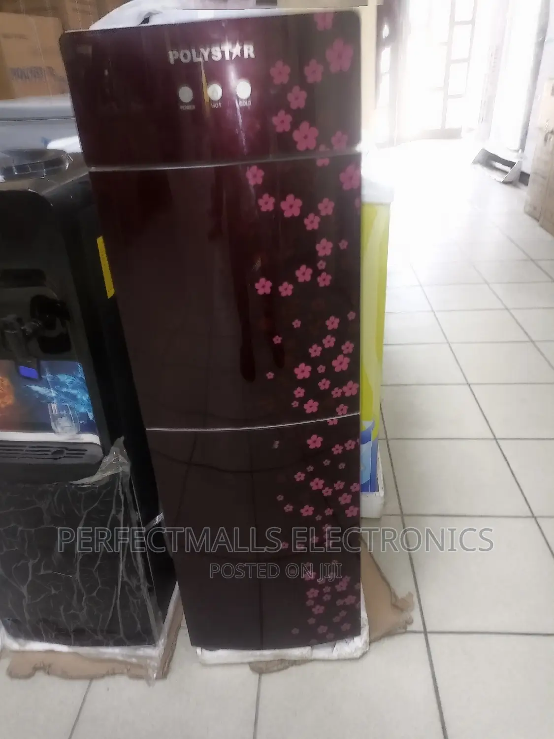Freestanding Dispenser With Fridge and Freezer Pv-R6jx-5rf