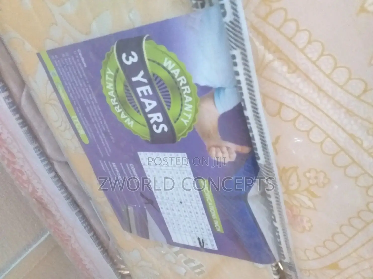 41⁄2by6by14inches Orthopedic Matress