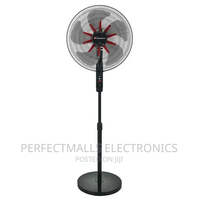 Binatone 1.6 Metres Stand Fan Mode (A-1810) - Black