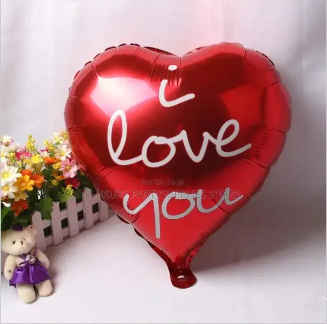 I Love You Helium Balloon