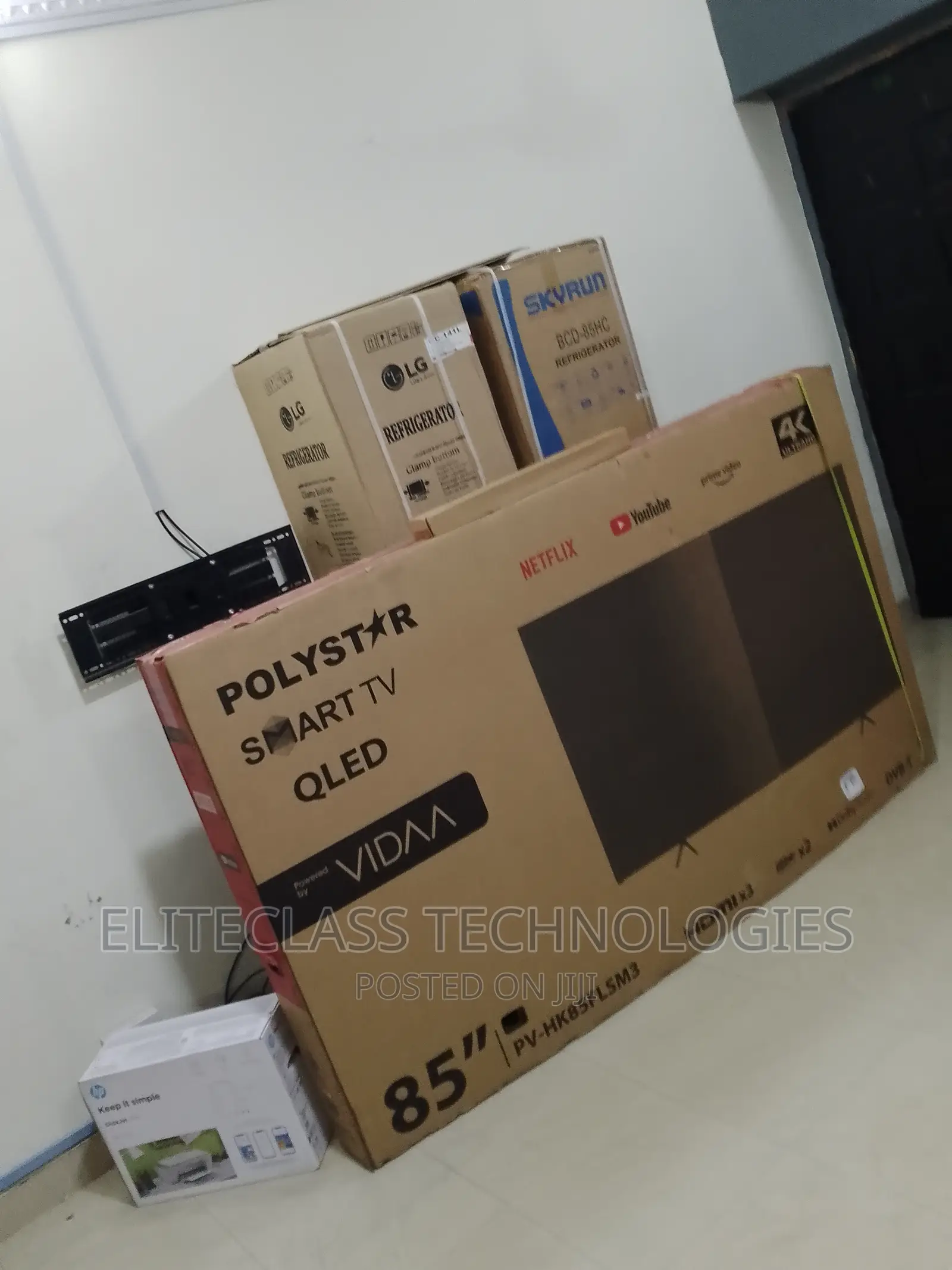Polystar (Affordable) 85” Smart LED Ultra HD TV