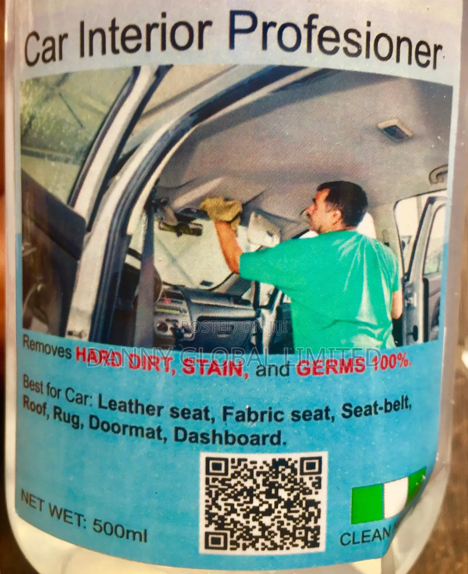 Car Interior Tough Dirt Cleaner
