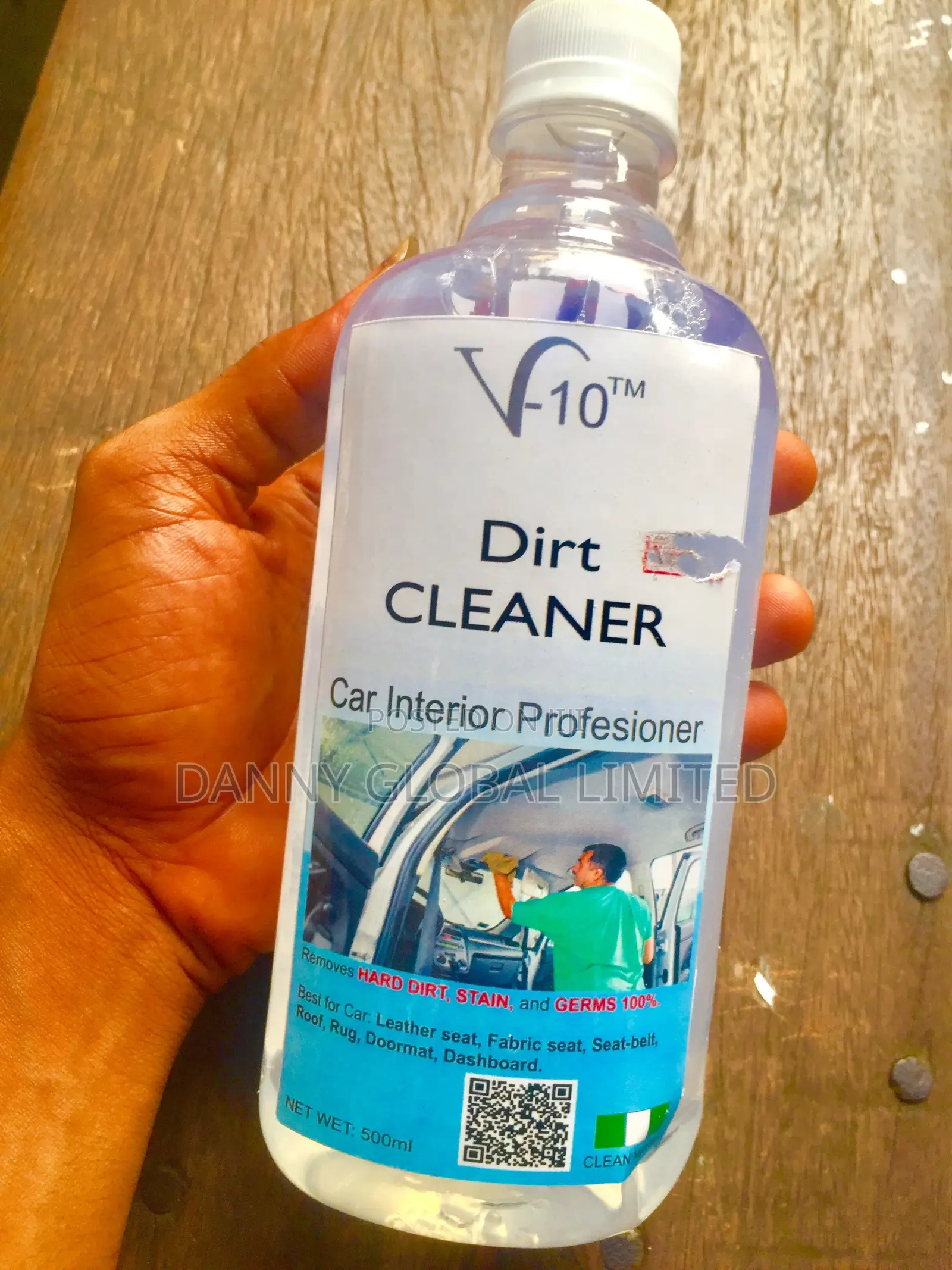 Car Interior Tough Dirt Cleaner