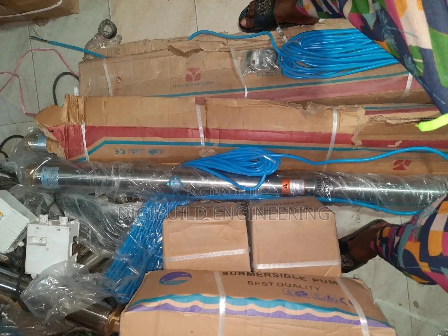 3hp Interdab Submersible Pump 3phase