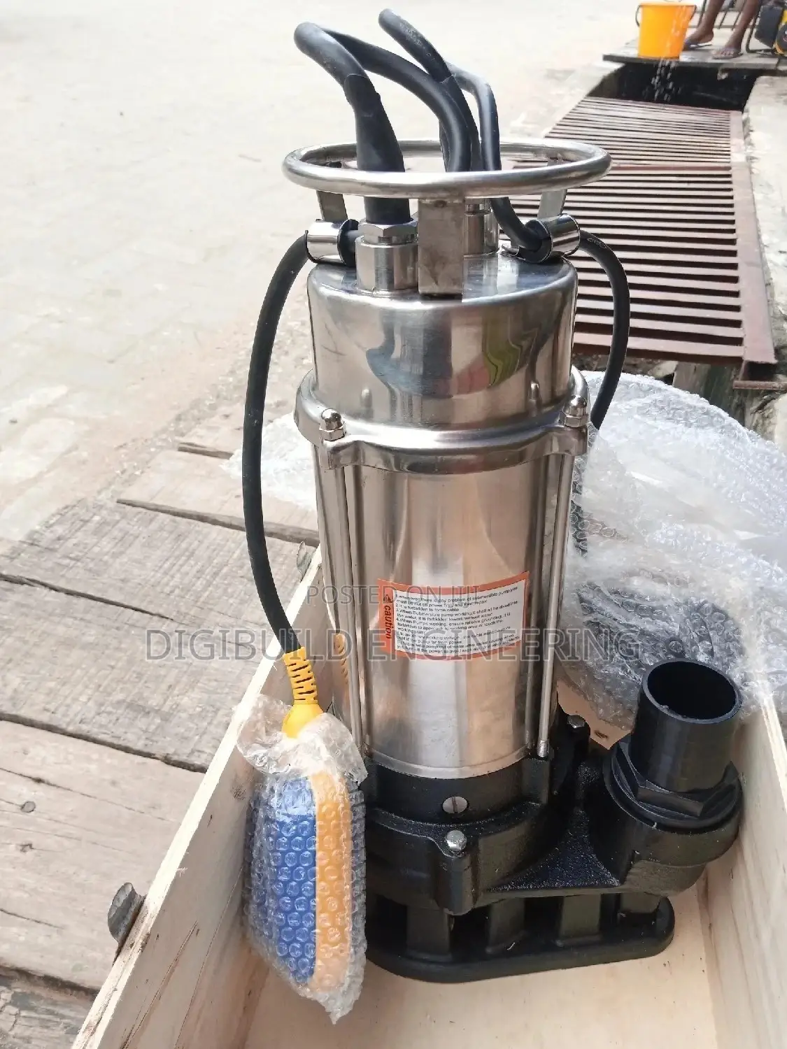 1hp Myhome Sewage Submersible Pump