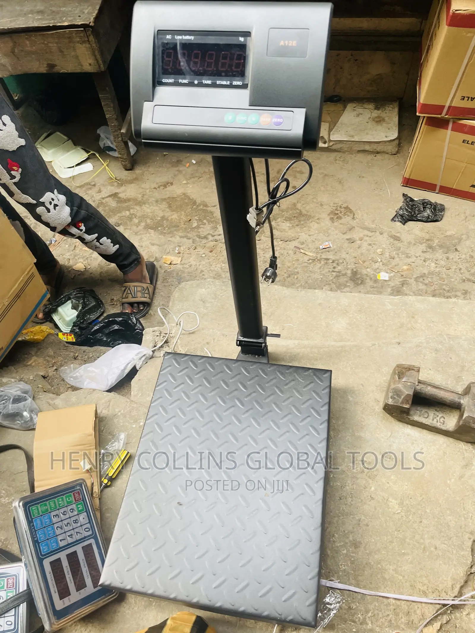 A12 Digital Platform Scale 300kg