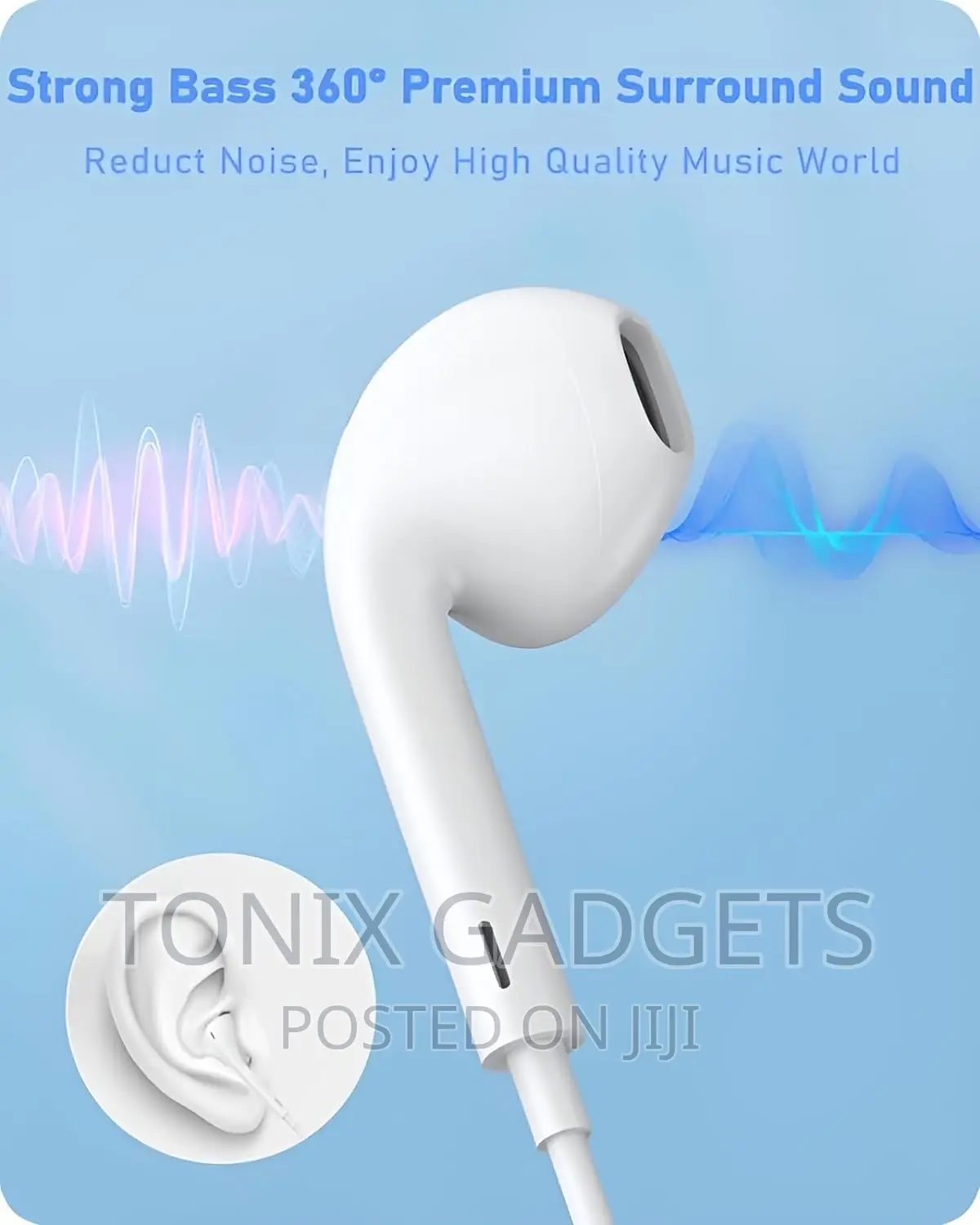 Apple Earpods USB-C Wired Earphone for iPhone 15 Series