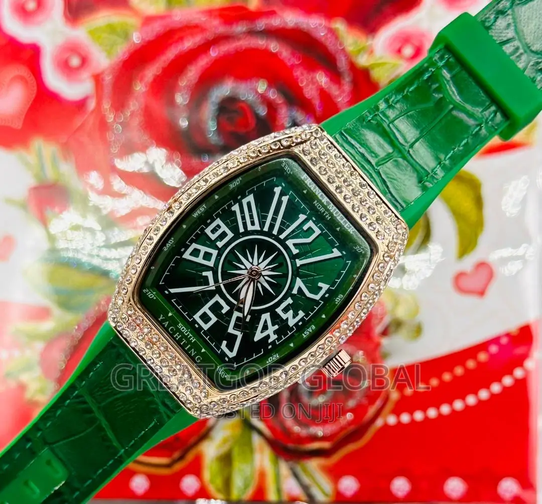 Frank Muller Wristwatch Unique Designs. Green