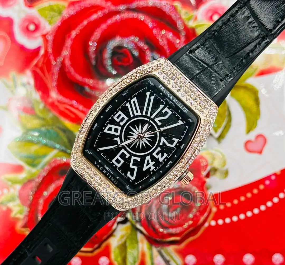 Frank Muller Wristwatch Unique Designs. Black
