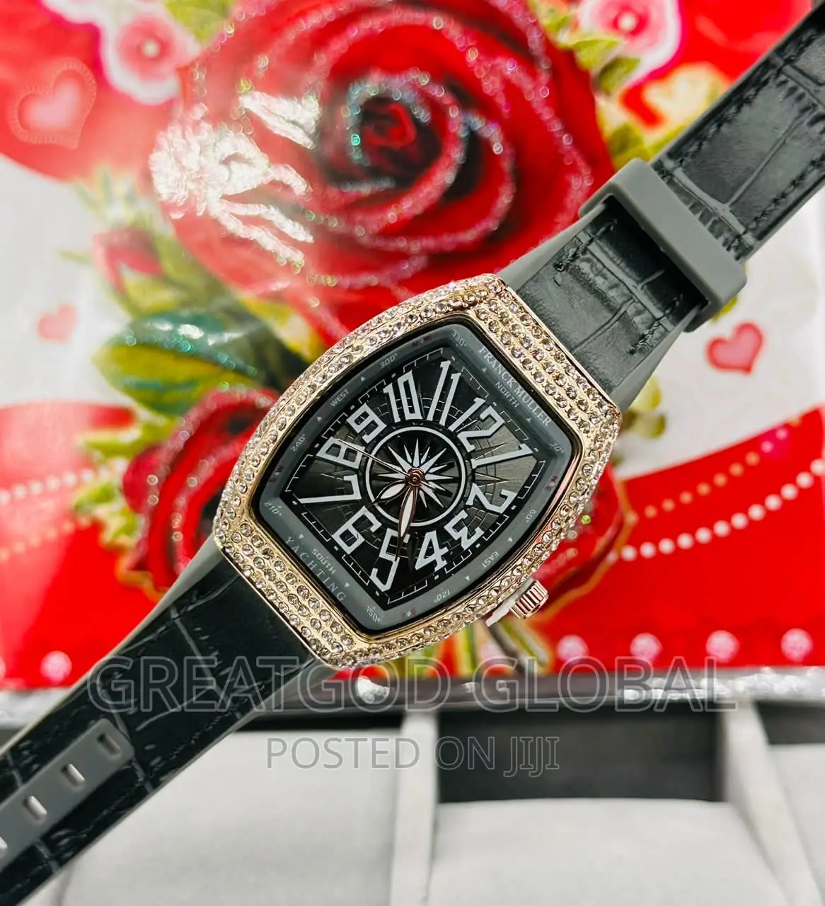 Frank Muller Wristwatch Unique Designs. Black