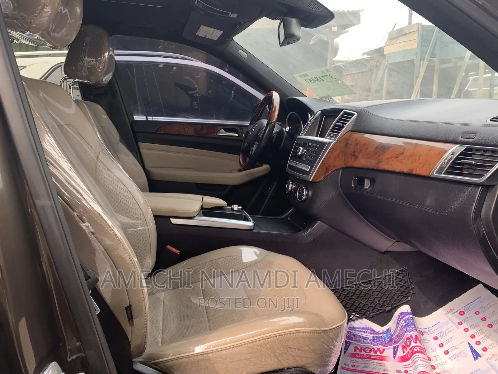 Mercedes-Benz M Class 2014 Brown