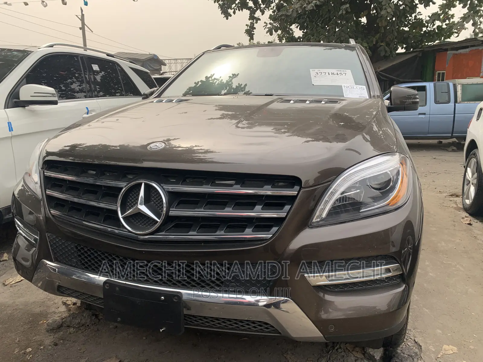 Mercedes-Benz M Class 2014 Brown