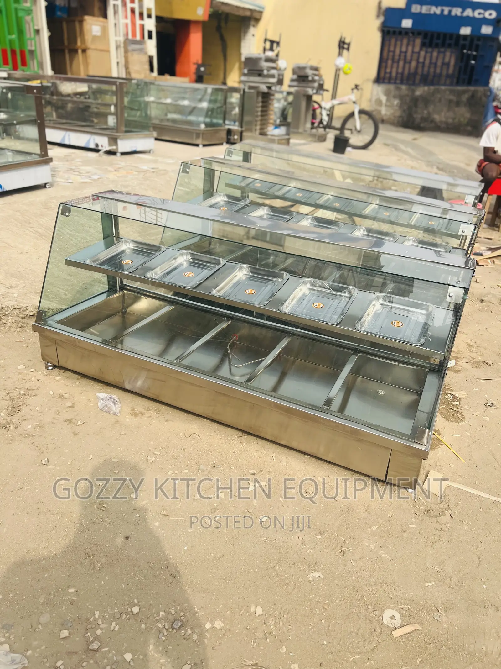 Commercial Food Warmer Display