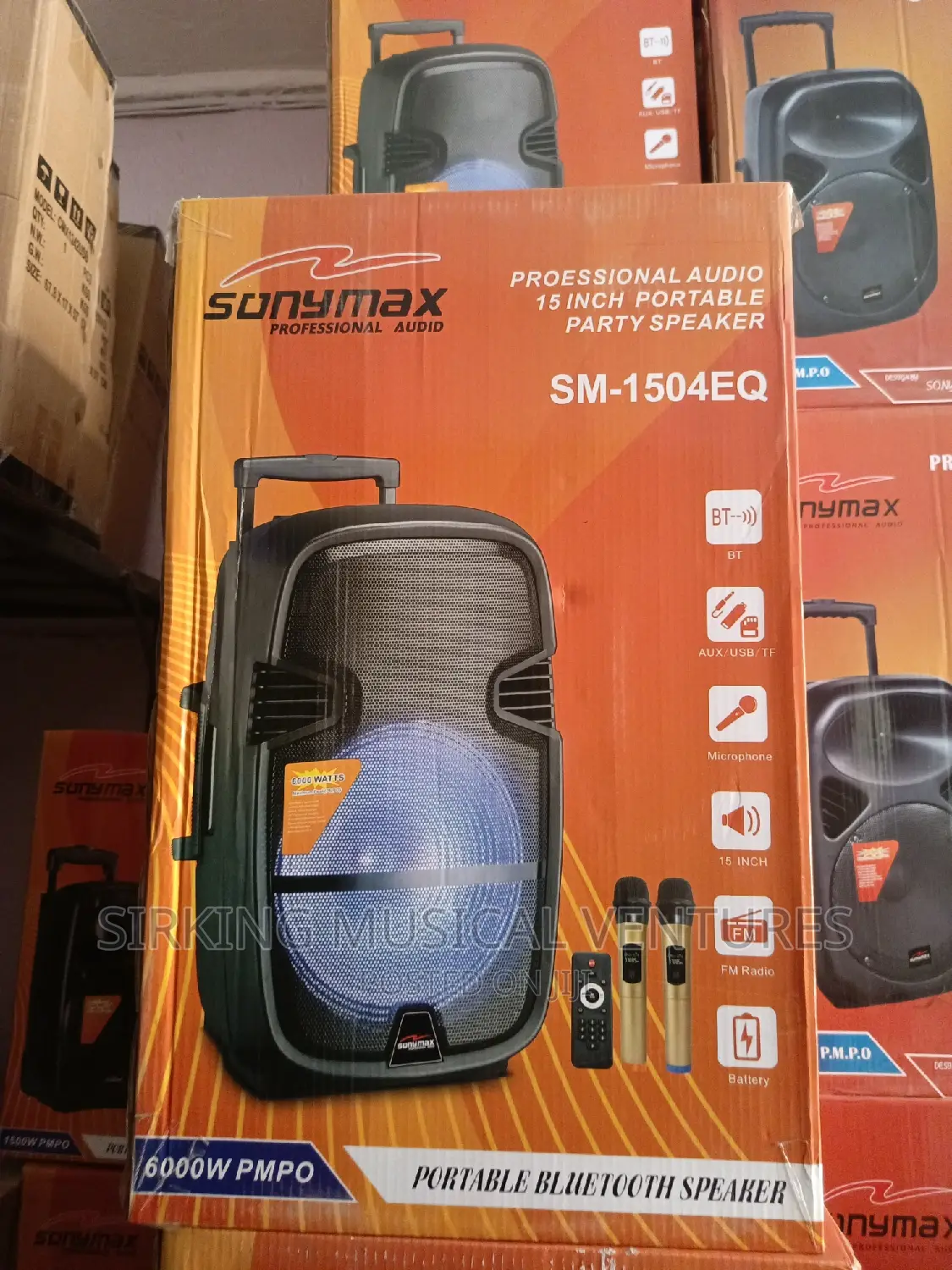 Sonymax 15inches Public Address System