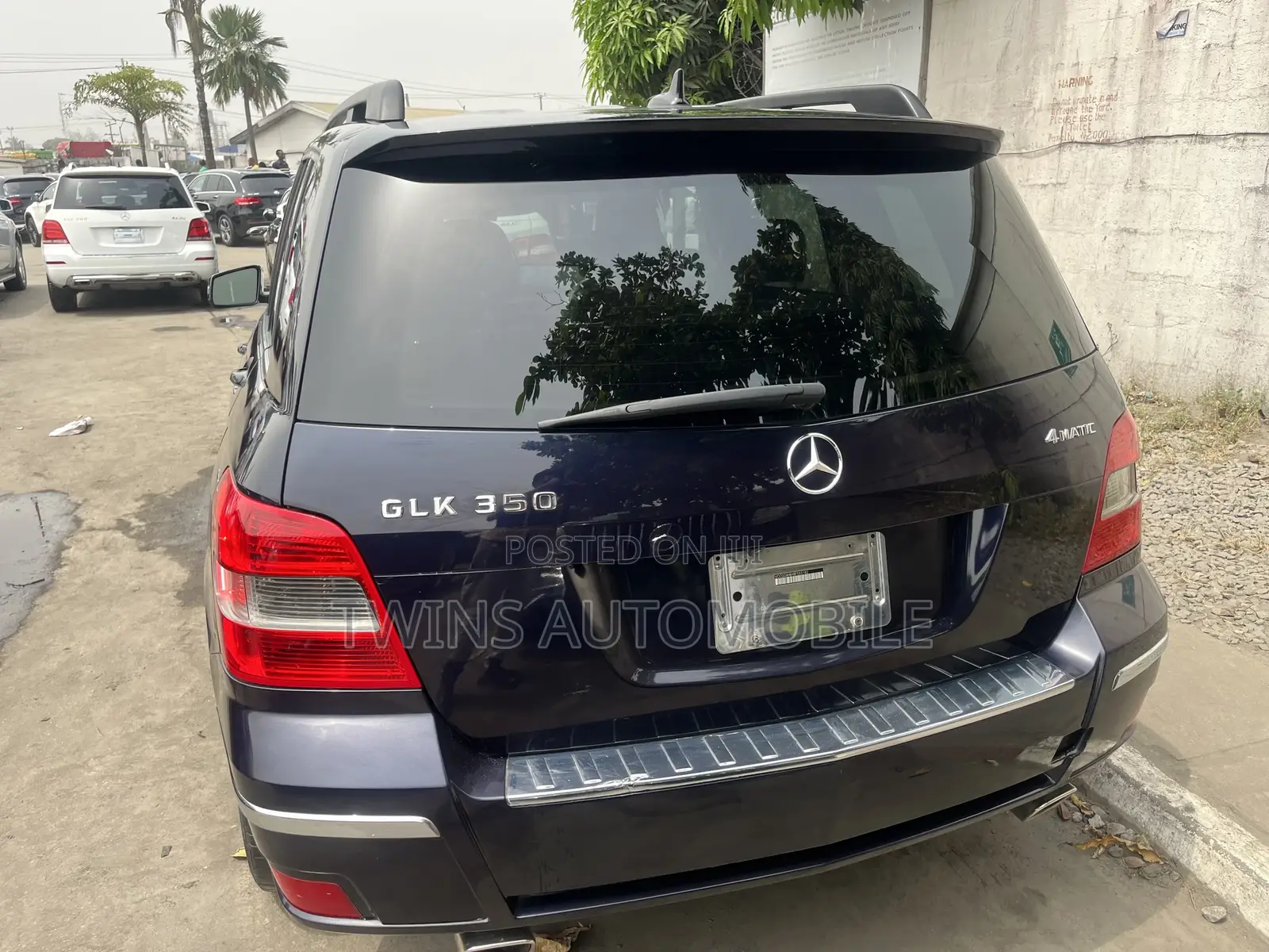 Mercedes-Benz GLK-Class 350 4MATIC 2012 Blue