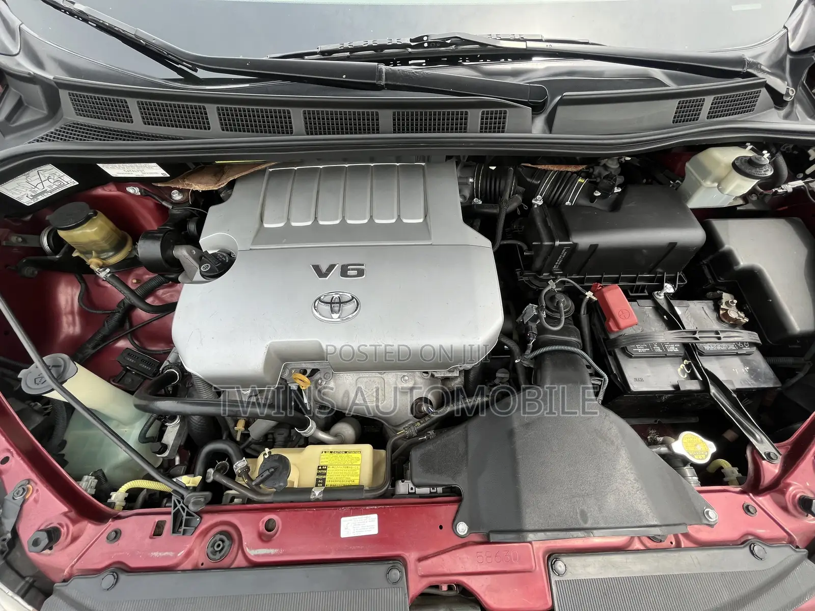 Toyota Sienna XLE AWD 2008 Red