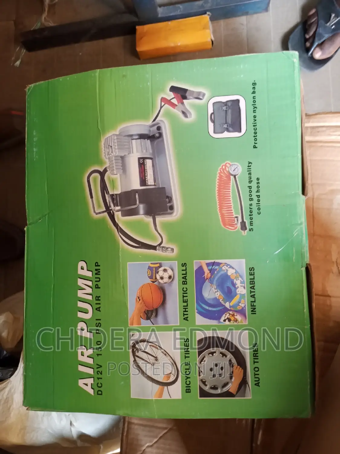 Car Pressure Tyre Inflector Pump