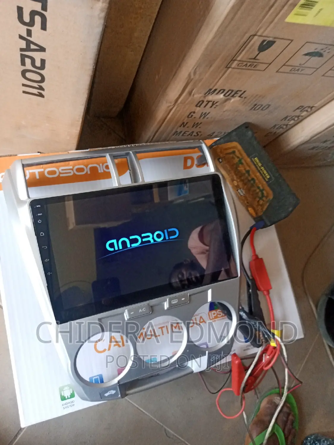Honda City 2012 Android Stereo System