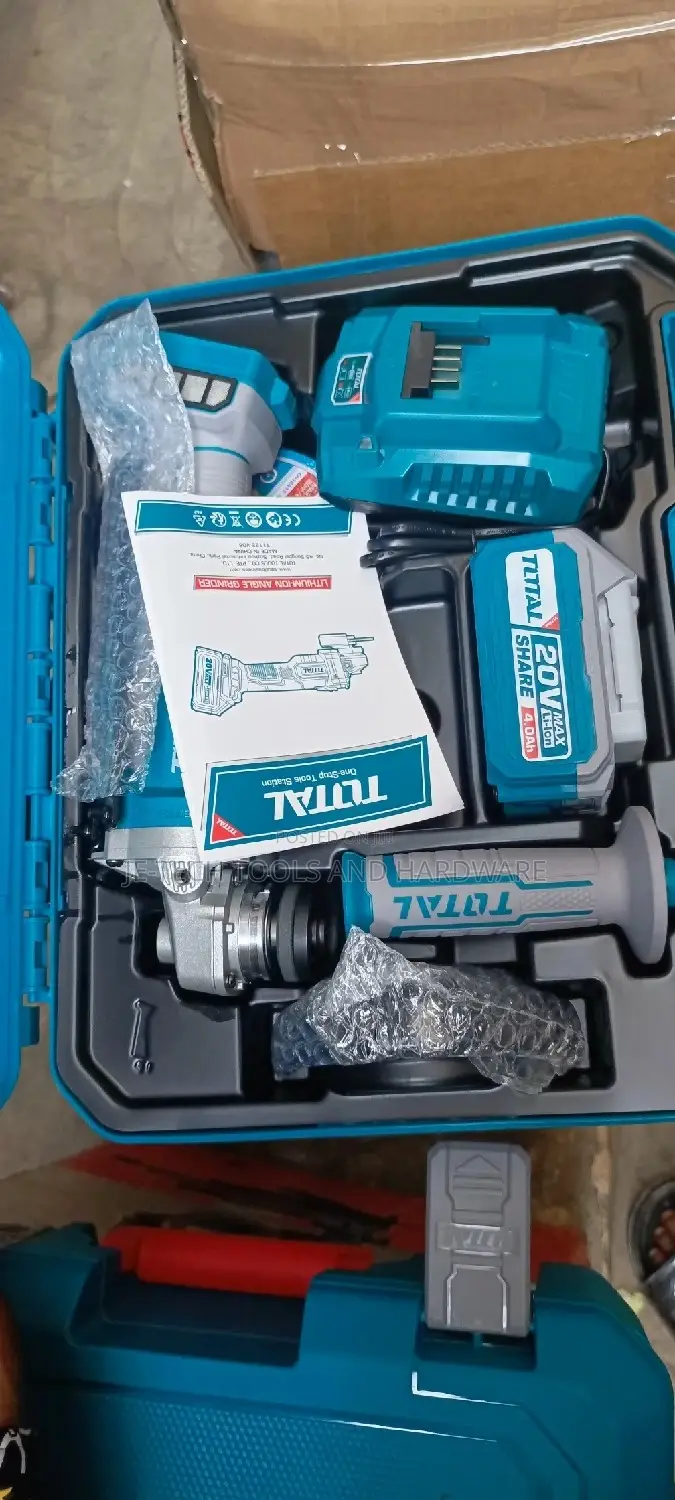 Total Cordless Angle Grinder 20v Brushless