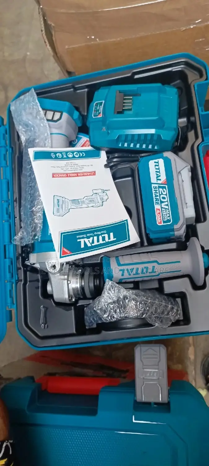 Total Cordless Angle Grinder 20v Brushless