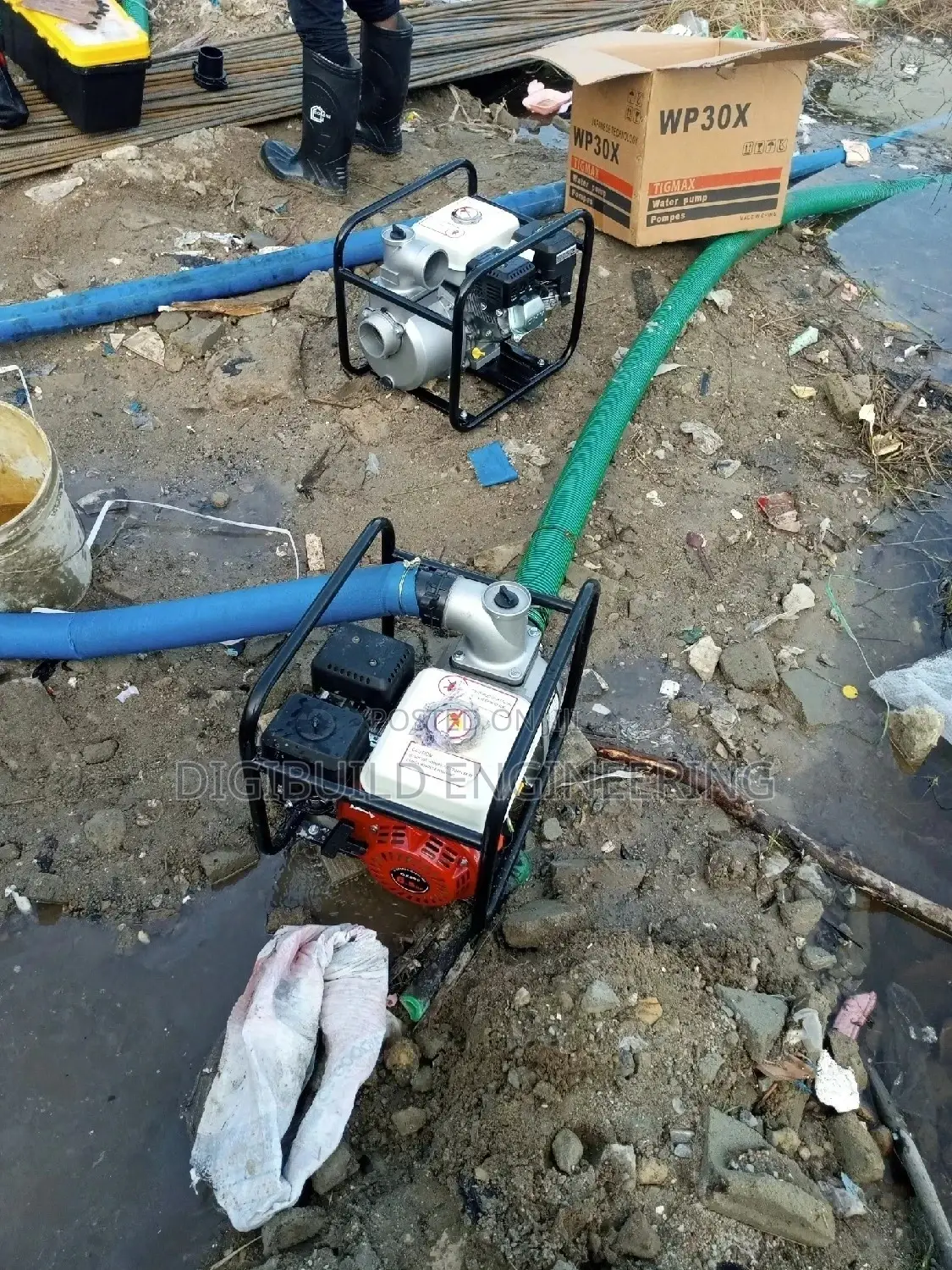 3X3" Petrol Engine Water Pumping Machine