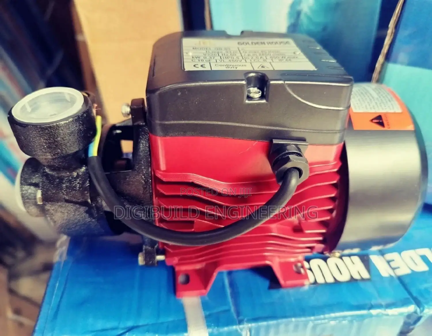 0.5hp Golden House Surface Water Pumping Machine