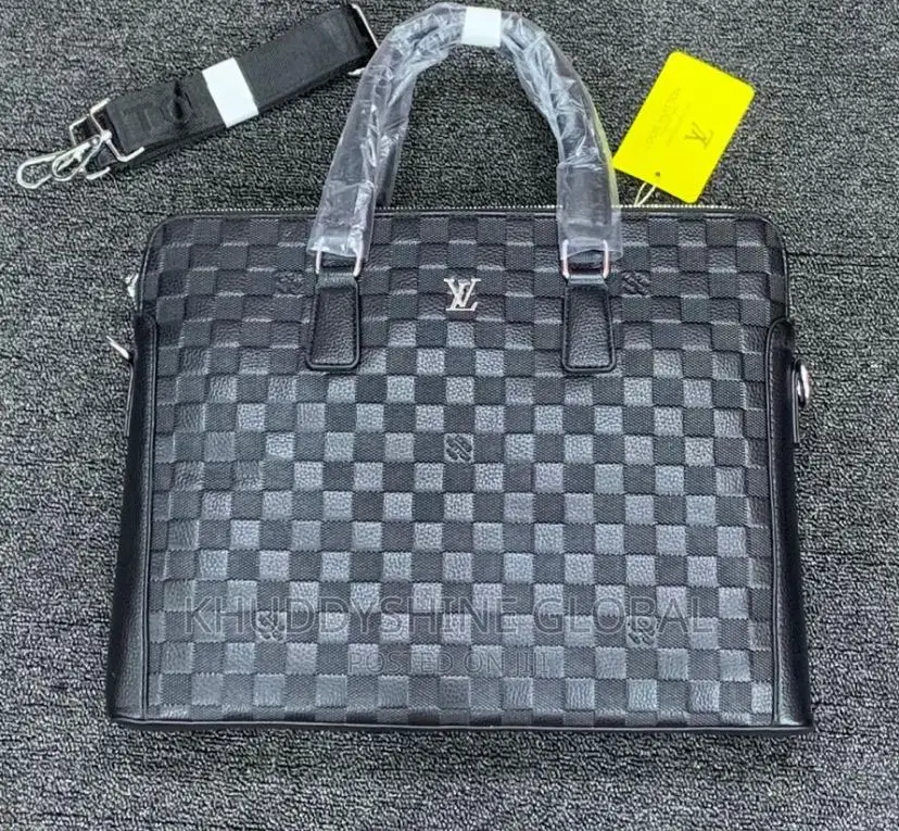 Luxury Original Louis Vuitton Unisex Documents Laptops Bags